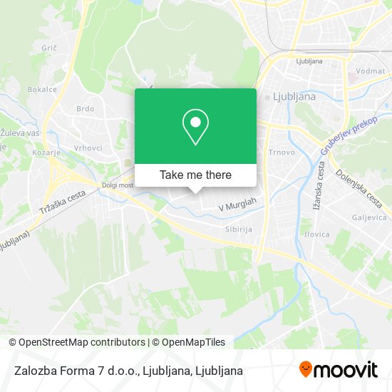 Zalozba Forma 7 d.o.o., Ljubljana map