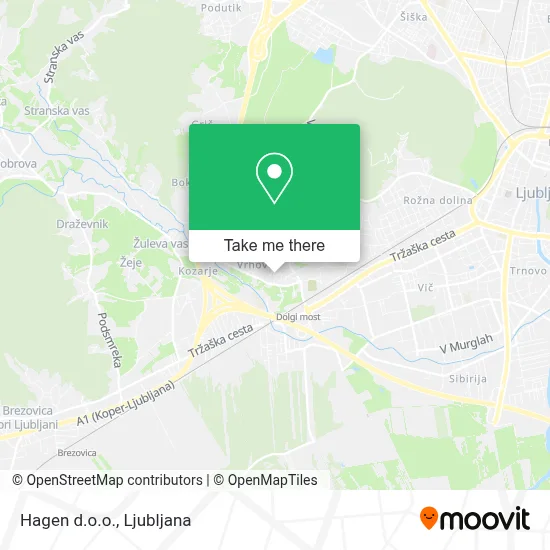 Hagen d.o.o. map