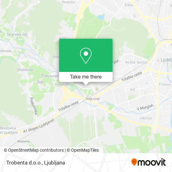 Trobenta d.o.o. map