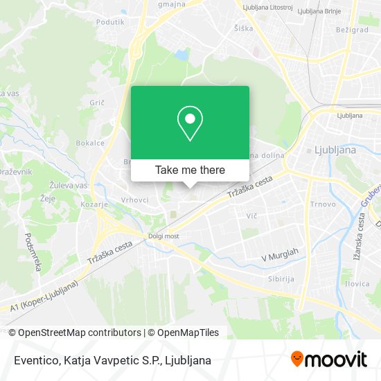 Eventico, Katja Vavpetic S.P. map