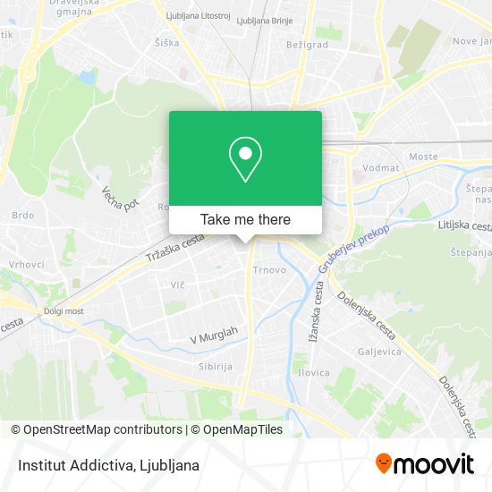 Institut Addictiva map