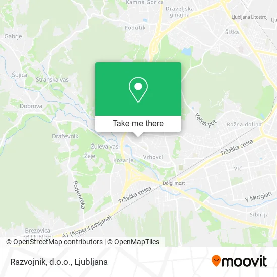 Razvojnik, d.o.o. map