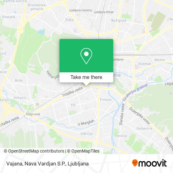 Vajana, Nava Vardjan S.P. map