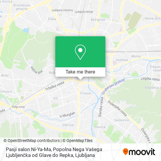 Pasji salon Ni-Ya-Ma, Popolna Nega Vašega Ljubljenčka od Glave do Repka map