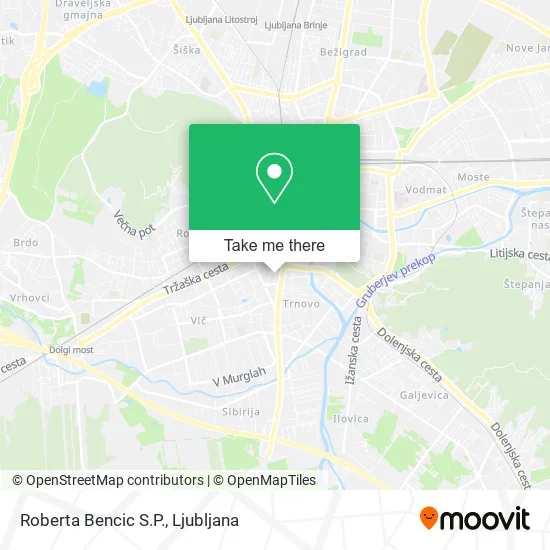 Roberta Bencic S.P. map