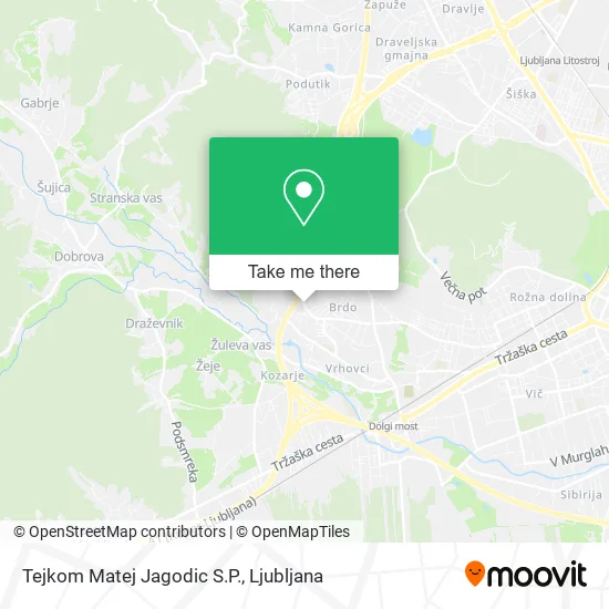 Tejkom Matej Jagodic S.P. map