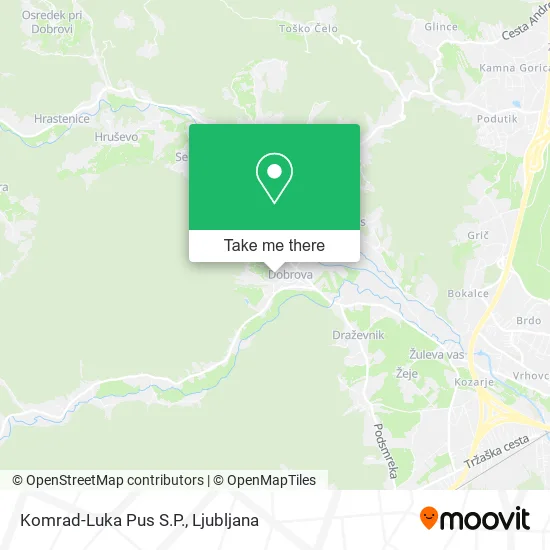 Komrad-Luka Pus S.P. map