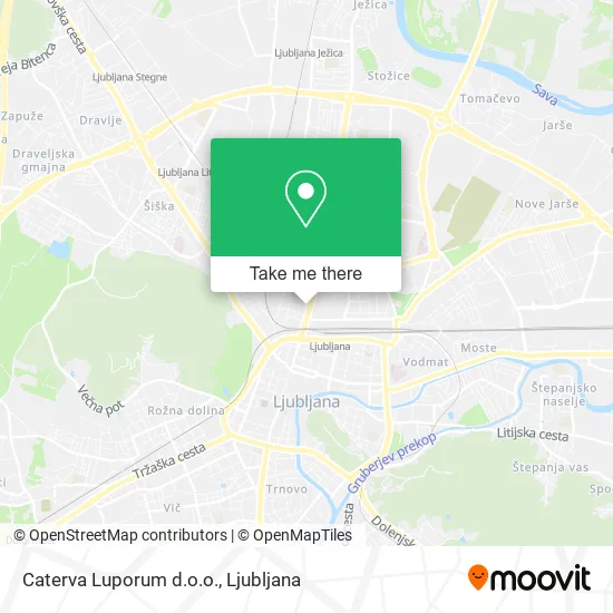 Caterva Luporum d.o.o. map