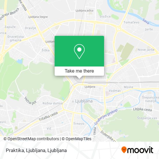 Praktika, Ljubljana map