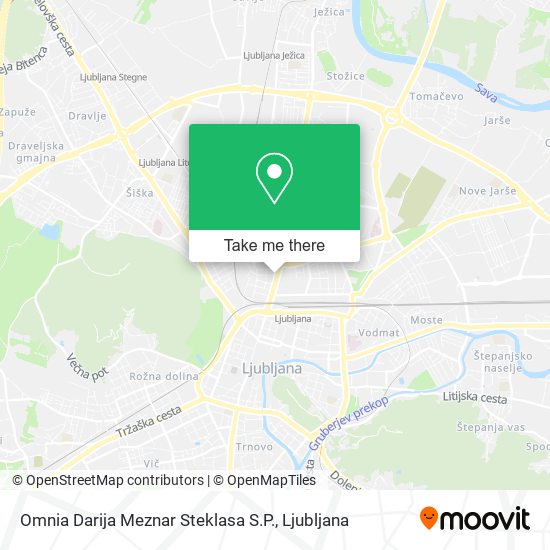 Omnia Darija Meznar Steklasa S.P. map