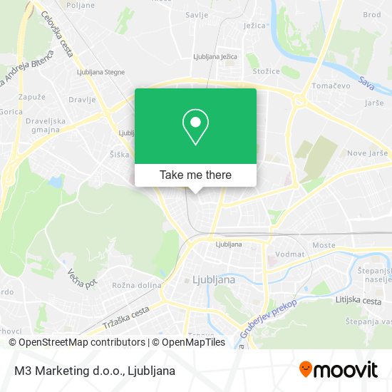 M3 Marketing d.o.o. map