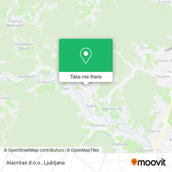 Alacritas d.o.o. map