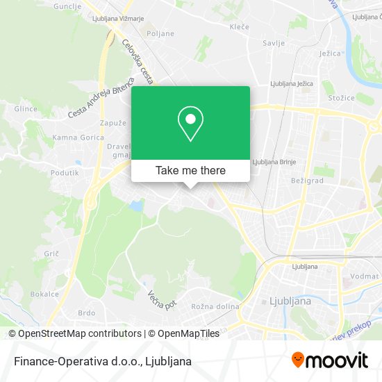 Finance-Operativa d.o.o. map