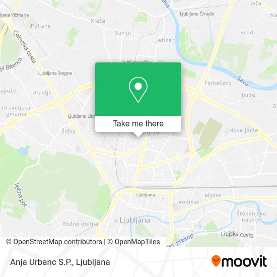 Anja Urbanc S.P. map