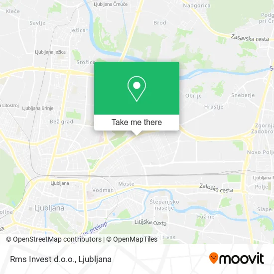 Rms Invest d.o.o. map