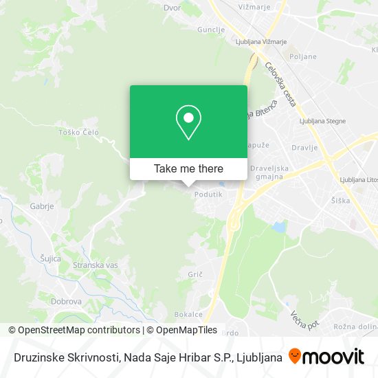 Druzinske Skrivnosti, Nada Saje Hribar S.P. map