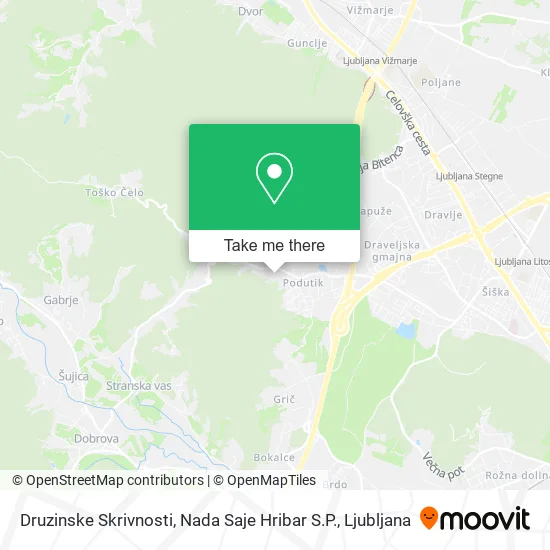 Druzinske Skrivnosti, Nada Saje Hribar S.P. map