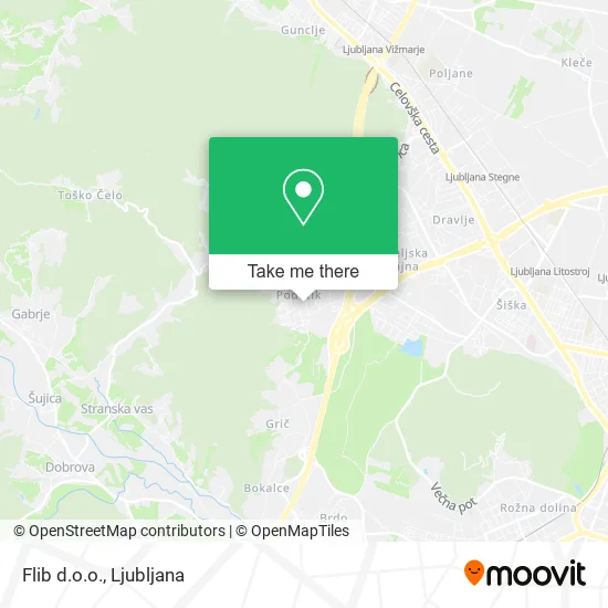 Flib d.o.o. map