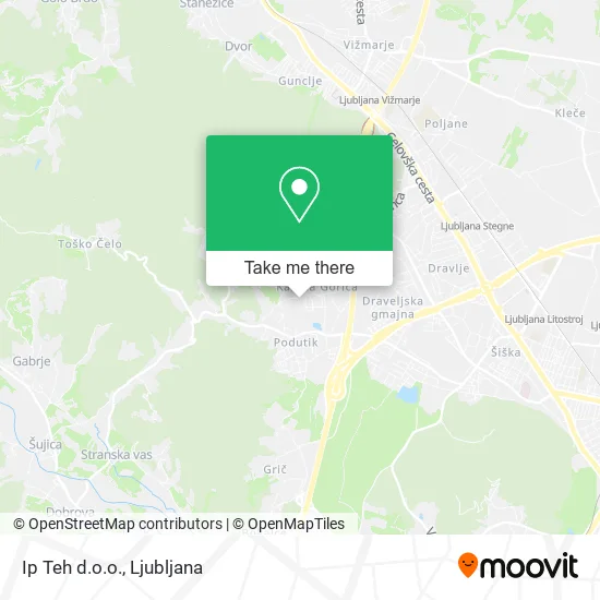Ip Teh d.o.o. map