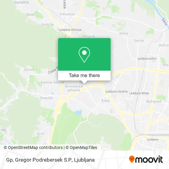 Gp, Gregor Podrebersek S.P. map