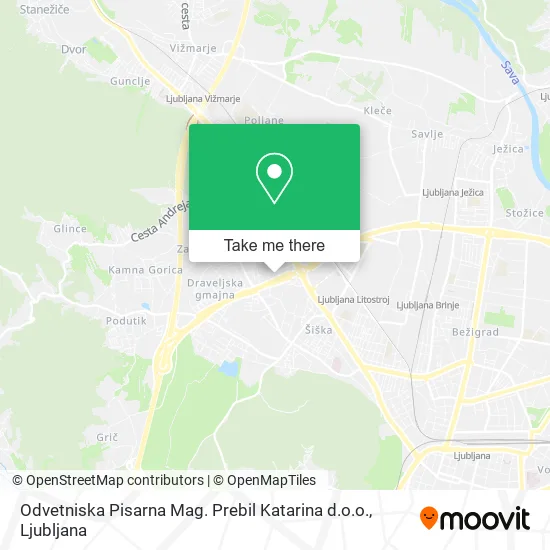 Odvetniska Pisarna Mag. Prebil Katarina d.o.o. map