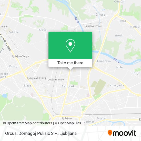Orcus, Domagoj Pulisic S.P. map