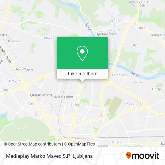 Mediaplay Marko Mavec S.P. map