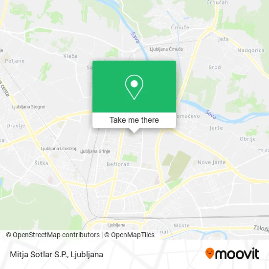 Mitja Sotlar S.P. map