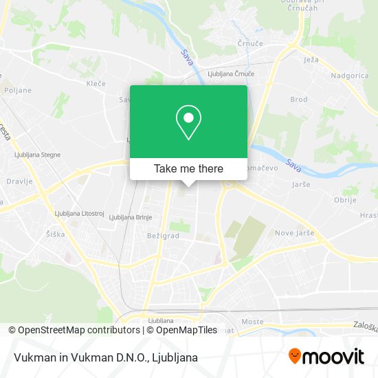 Vukman in Vukman D.N.O. map