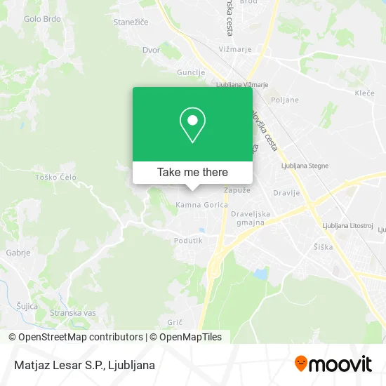 Matjaz Lesar S.P. map