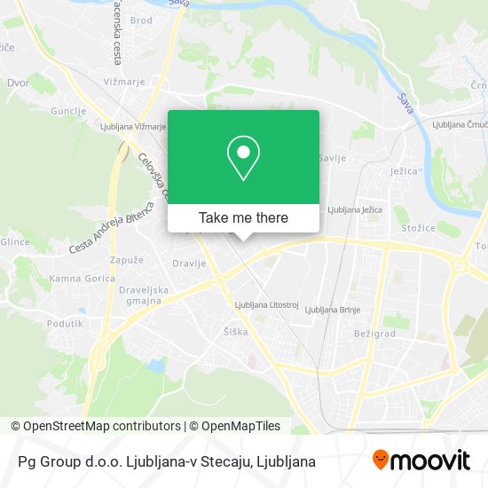Pg Group d.o.o. Ljubljana-v Stecaju map