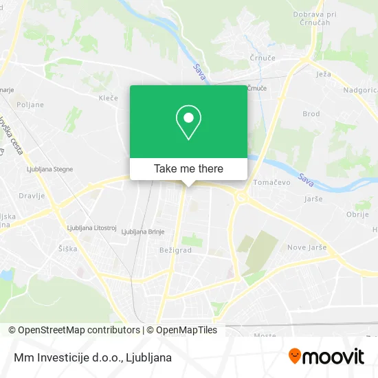 Mm Investicije d.o.o. map