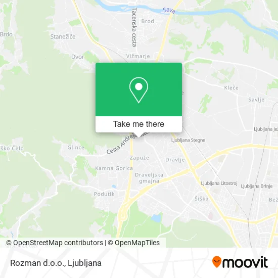 Rozman d.o.o. map