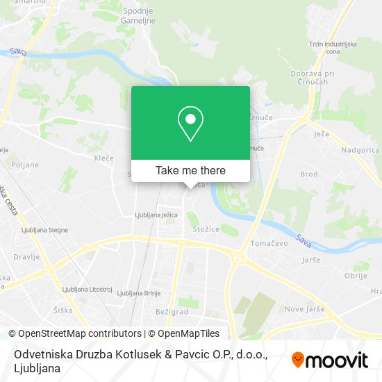 Odvetniska Druzba Kotlusek & Pavcic O.P., d.o.o. map