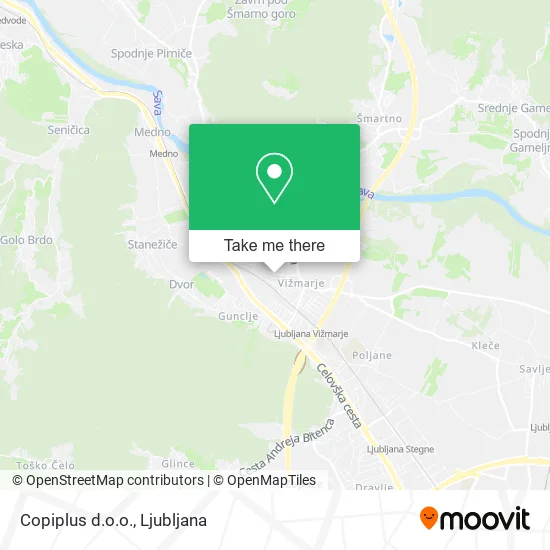 Copiplus d.o.o. map