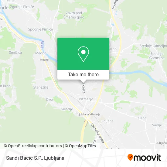 Sandi Bacic S.P. map