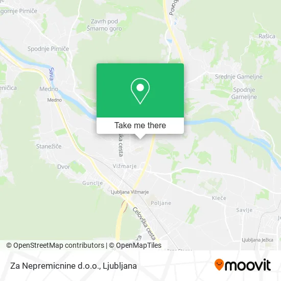 Za Nepremicnine d.o.o. map