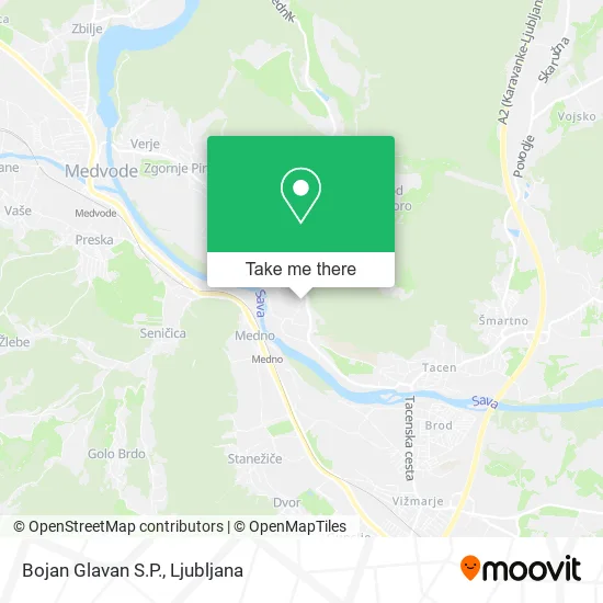 Bojan Glavan S.P. map