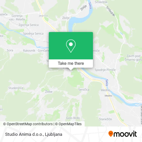 Studio Anima d.o.o. map
