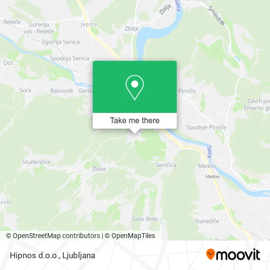 Hipnos d.o.o. map