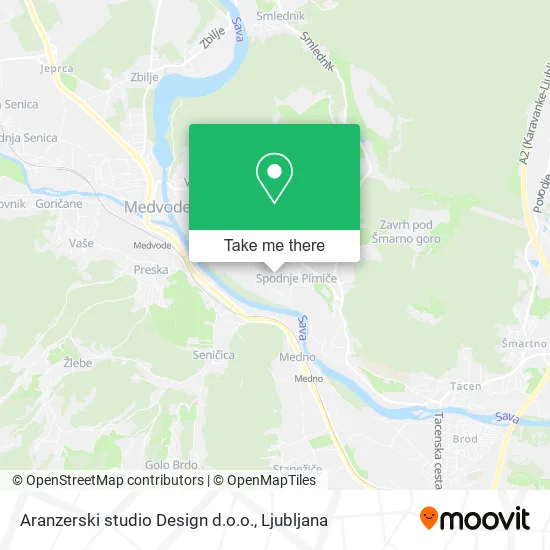 Aranzerski studio Design d.o.o. map