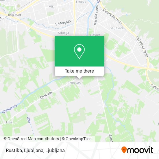 Rustika, Ljubljana map