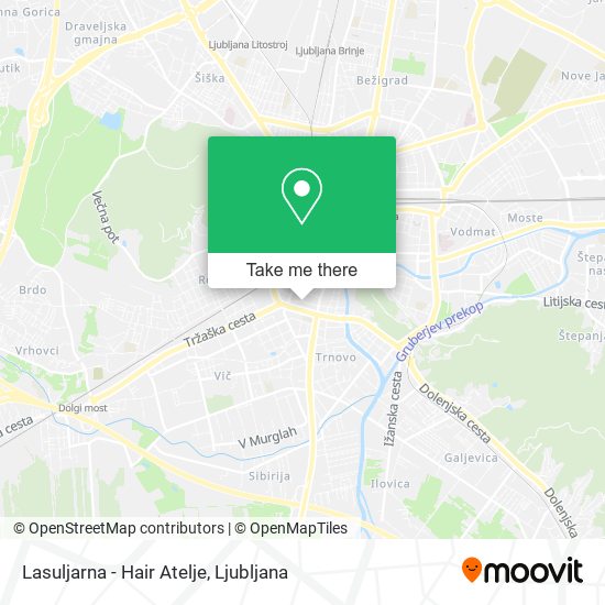 Lasuljarna - Hair Atelje map