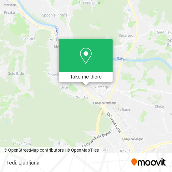 Tedi map