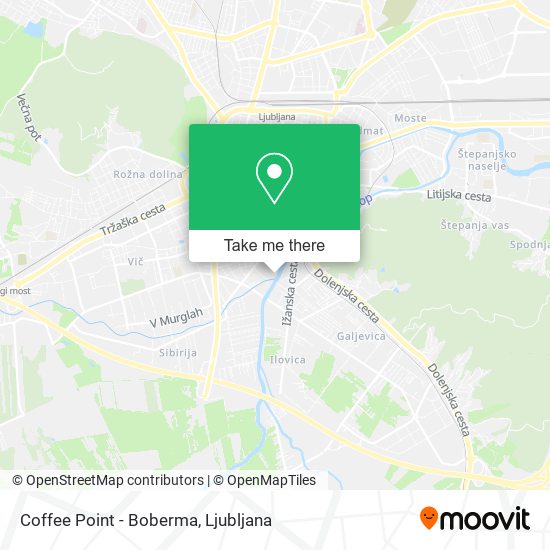 Coffee Point - Boberma map