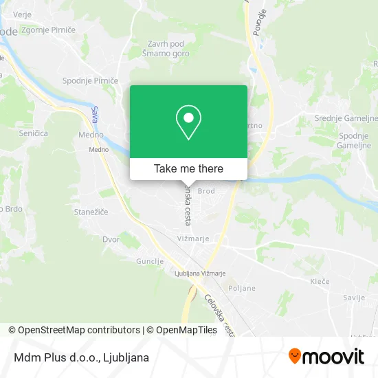 Mdm Plus d.o.o. map