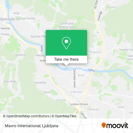 Mavro International map