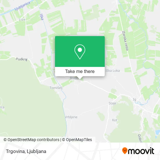 Trgovina map