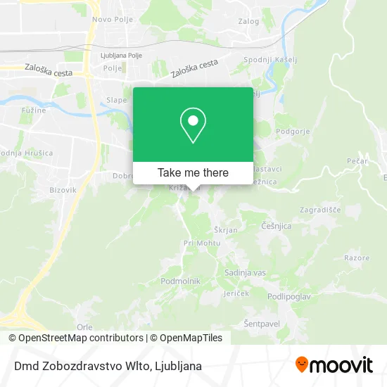 Dmd Zobozdravstvo Wlto map