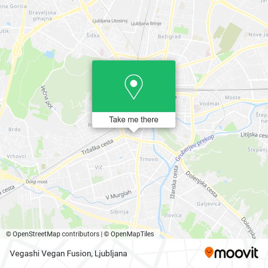 Vegashi Vegan Fusion map